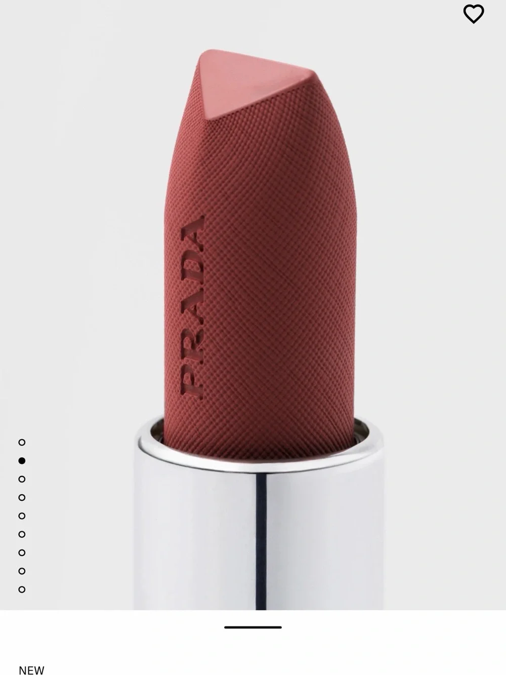 PRADA Monochrome Lipstick in B03 Mahogany
